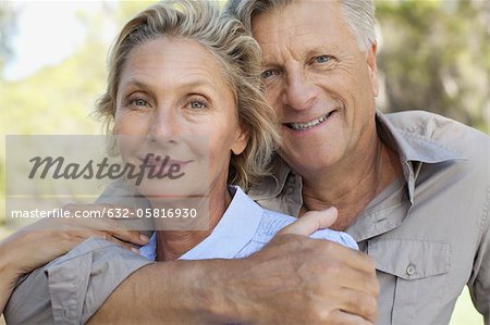 Mature couple, portrait