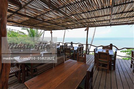 Oceanfront Restaurant, Pipa Beach, Rio Grande do Norte, Brazil