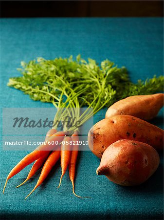 Carrots and Sweet Potatoes