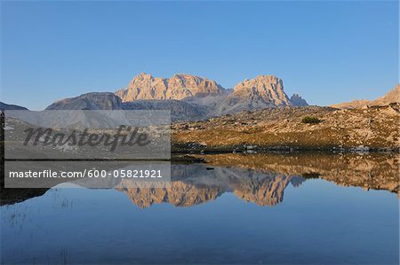 Innichriedl Knoten, Dolomites, Tyrol du Sud, du Trentin Haut-Adige, Italie