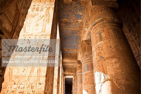 La reine Hatchepsout Temple, Luxor, Égypte