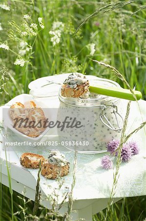 Lentil terrine