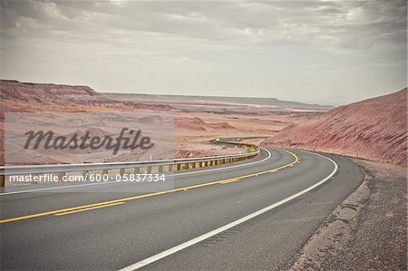 Highway 160, près de Tuba City, Arizona, USA