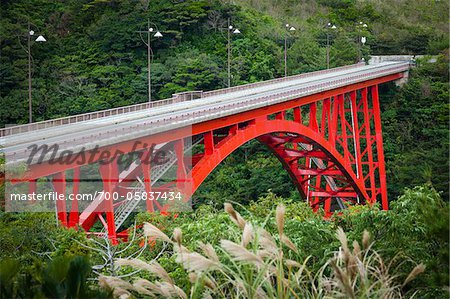 Akirigami Brücke, Tokunoshima Insel, Präfektur Kagoshima, Japan