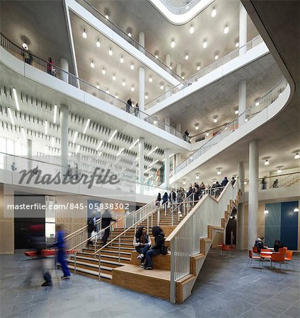 Collège de la cité de Westminster. Architectes : Schmidt, Hammer, Lassen Architects