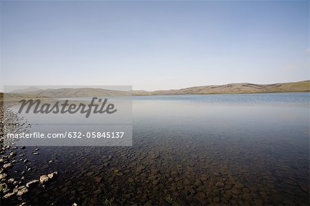 Volcanic crater lake, Lakagigar volcanic fissure (also known as Craters of Laki or The Laki), Iceland