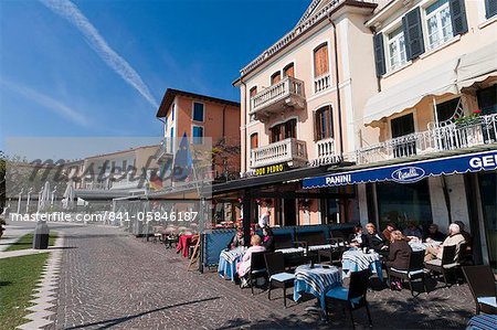 Lungolago Zanardelli, Salo, lac de garde, Lombardie, lacs italiens, Italie, Europe