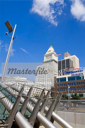 Skyline de Cincinnati, Ohio, États-Unis d'Amérique, l'Amérique du Nord