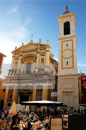 Réparate cathédrale, Place Rosseti, vieille ville, Nice, Alpes Maritimes, Provence, Côte d'Azur, French Riviera, France, Europe Réparate cathédrale, Place Rosseti, vieille ville, Nice, Alpes Maritimes, Provence, Côte d'Azur, French Riviera, France, Europe