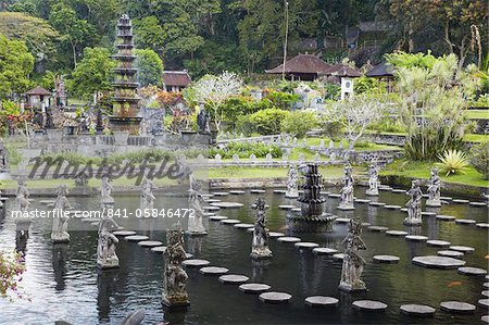 Taman Tirta Gangga (Water Palace), Tirta Gangga, Bali, Indonesia, Southeast Asia, Asia