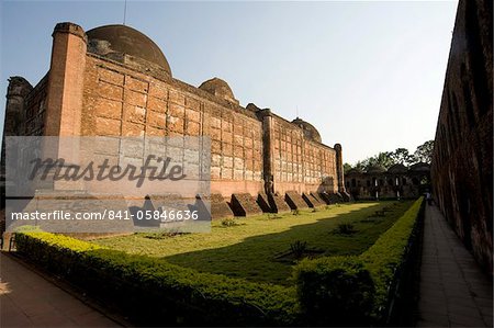 Außenwand, Katra Mezquita, Murshidabad, West Bengal, Indien, Asien