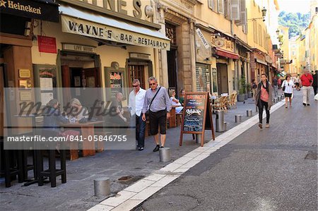 Old Town, Nice, Alpes Maritimes, Provence, Cote d'Azur, French Riviera, France, Europe