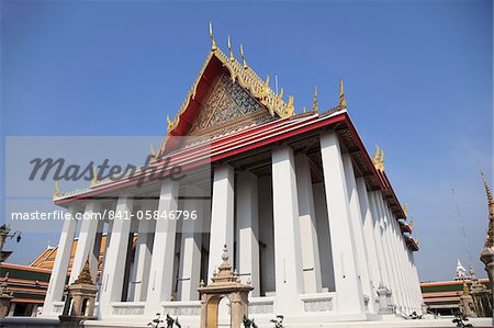 Wat Pho (Wat Po) (Wat Phra Chetuphon), le plus vieux temple de la ville, Rattanakosin (Ratanakosin), Bangkok, Thaïlande, Asie du sud-est, Asie