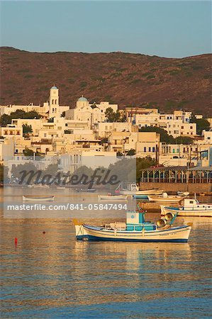 Adamas, city and port, Milos Island, Cyclades Islands, Greek Islands, Aegean Sea, Greece, Europe