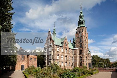 Rosenborg Castle, Copenhagen, Denmark, Scandinavia, Europe