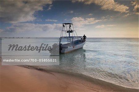 Fishing Boat, Playa del Carmen, Quintana Roo, Mexico