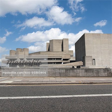 The Royal National Theatre in London UK