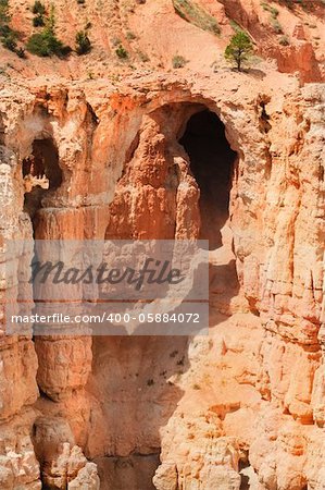 cave in Bryce Canyon National park, Utah