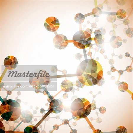 dna molecule, abstract background