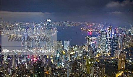hong kong modern city in asia