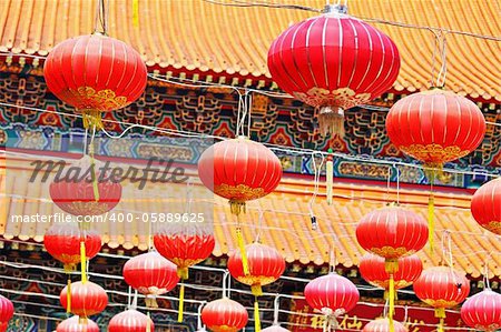 Oriental Lanterns for Asian temple