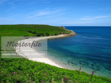 Perpitch beach, St. Martins, Isles of Scilly.