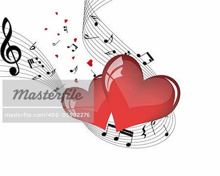 Abstract Valentine days background frame. Vector illustration.