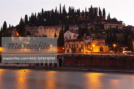 Romantic Morning in Verona, Italy