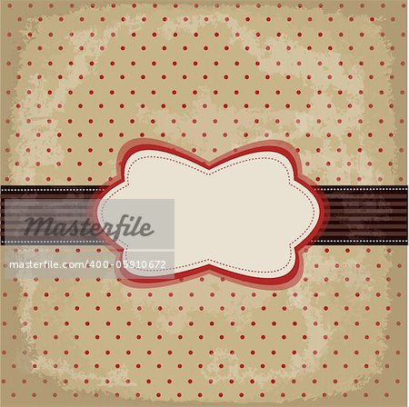 Vintage Polka Dot Design