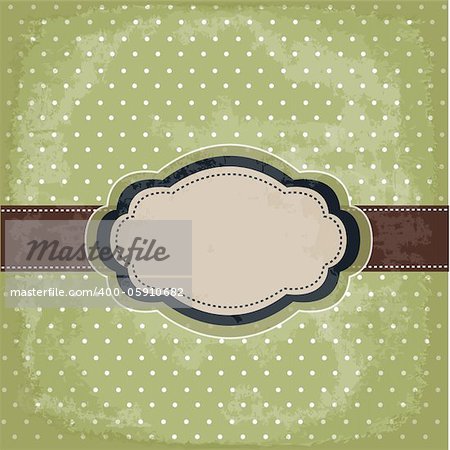 Vintage Polka Dot Design