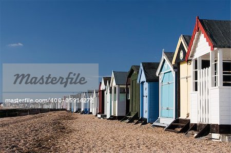 Beach Huts at Thorpe Bay, near Southend-on- Sea