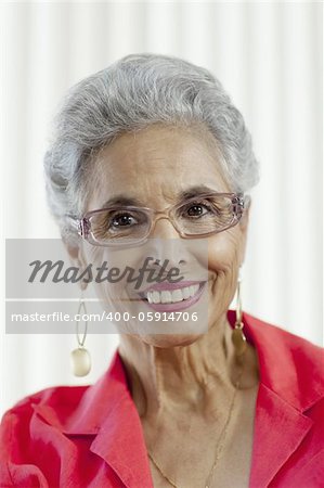 Stylish senior Black woman