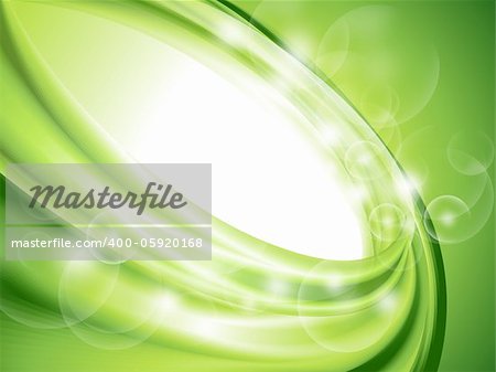 Abstract green background (no mesh)