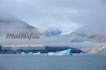 Iceberg, Kejser Franz Joseph Fjord, Groenland