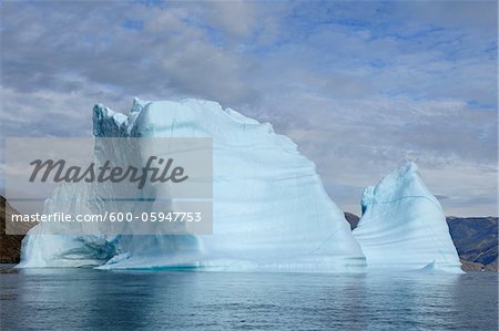 Eisberg, Kejser Franz-Joseph-Fjord, Grönland