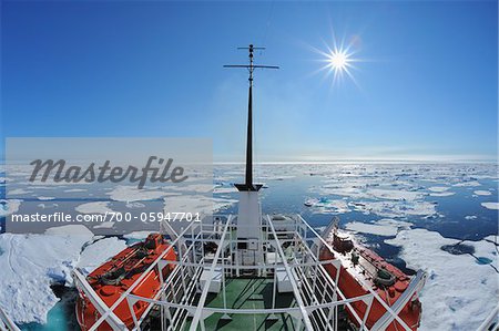 Expedition Vessel, Greenland Sea, Arctic Ocean, Arctic