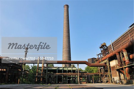 Landschaftspark Duisburg Nord, Meiderich Hütte, Duisbourg, bassin de la Ruhr, Rhénanie du Nord-Westphalie, Allemagne