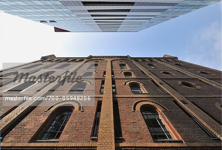 Buildings, Media Harbour, Dusseldorf, North Rhine Westphalia, Germany