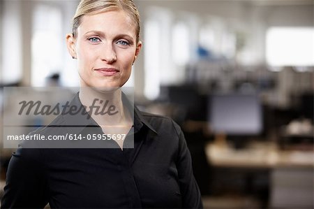 Portrait of a businesswoman Portrait of a businesswoman