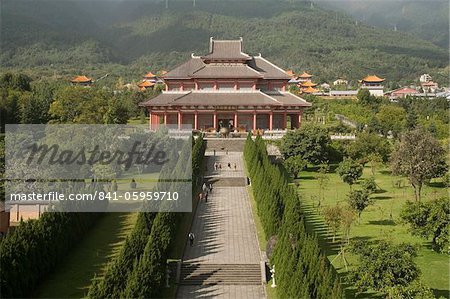 Yutong Avalokutesvara Halle, Chongsheng Tempel (die drei-Pagoden-Tempel), Dali, Yunnan, China, Asien