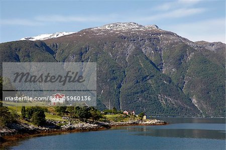 Sognefjord in der Nähe von Fodness, Sogn Og Fjordane, Norwegen, Skandinavien, Europa