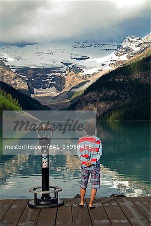 Lake Louise, Banff Nationalpark, UNESCO World Heritage Site, Alberta, Rocky Mountains, Kanada, Nordamerika