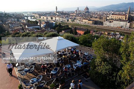 Florence Piazza MIchelangelo, Florence, Toscane, Italie, Europe