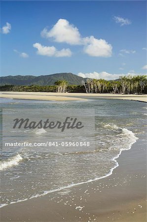 Noah Beach, Daintree National Park, UNESCO World Heritage Site, Queensland, Australia, Pacific