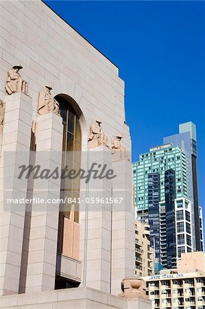 ANZAC War Memorial in Hyde Park, Central Business District, Sydney, New South Wales, Australia, Pacific
