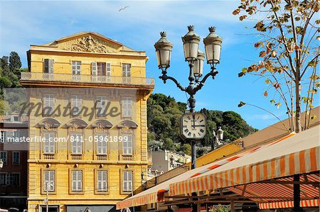 Henri Matisse's House, Place Charles Felix, Cours Saleya market and restaurant area, Old Town, Nice, Alpes Maritimes, Provence, Cote d'Azur, French Riviera, France, Europe