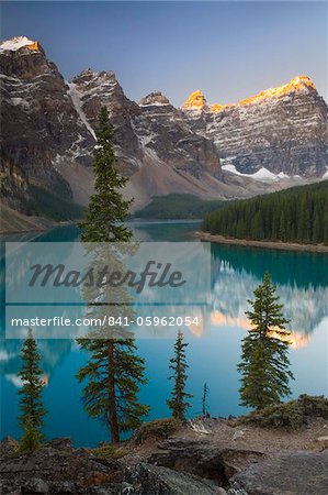 Moraine Lake, Canada, Amérique du Nord