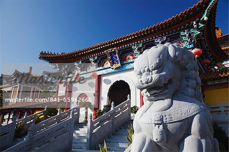 Monastère, Tsuen Wan, nouveaux territoires, Hong Kong, en Chine, l'Asie occidentale