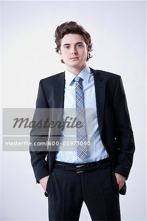 Portrait of Young Businessman