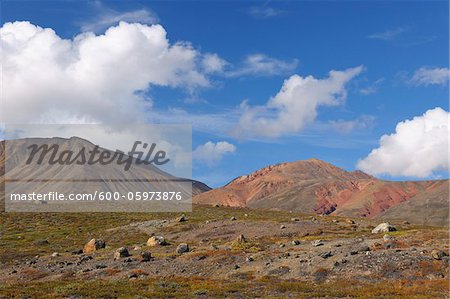 Montagne, Harefjorden, Scoresby Sund, Groenland